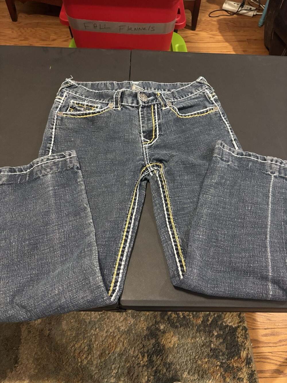 True Religion Jimmy Super T Jeans Size 32 Straight - Picture 3 of 7